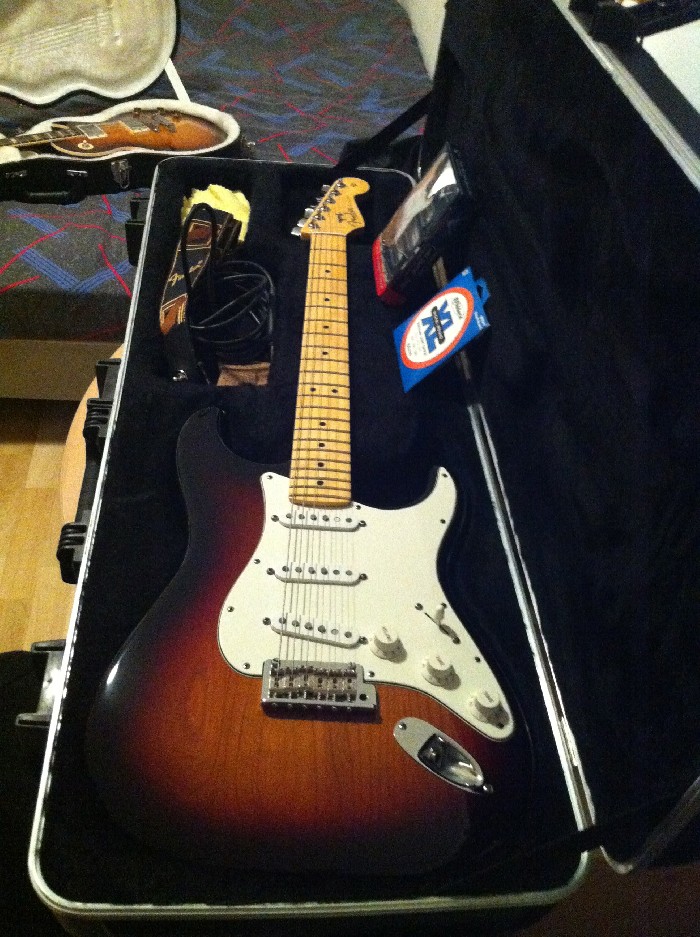 auditorium Hoofdstraat nood Elektrisch Solid body Gitaar Fender Stratocaster USA Standard te koop