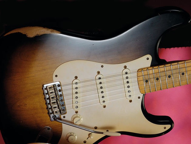 Elektrisch Solid Gitaar Fender stratocaster te