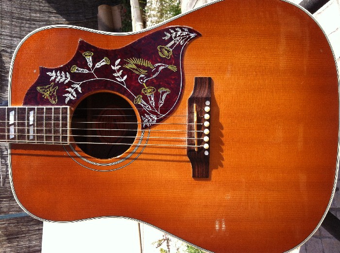 mat het winkelcentrum mijn Elektro-akoestische Folk Gitaar Gibson Hummingbird te koop