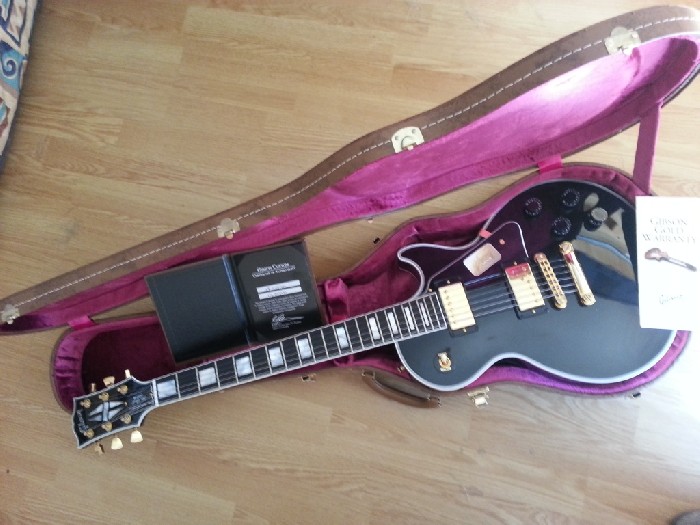Avonturier Zeeman Geestelijk Elektrisch Solid body Gitaar Gibson Les Paul Custom te koop
