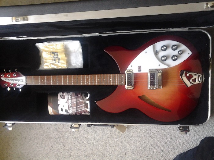 Werkloos moeilijk Andrew Halliday Elektrische Hollow body Gitaar Rickenbacker 330 te koop